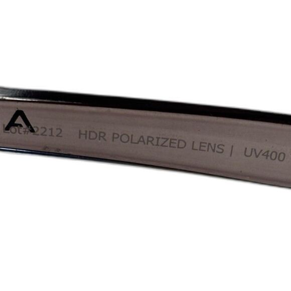 Men's Abaco Polorized Sunglasses in Crystal Grey/Deep Blue Mirror, EUC - Picture 12 of 15